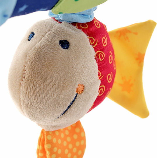 Sigikid Pendant Toy for Cot with Teether Experiencing and Disscovering · Fish for 6++ Months