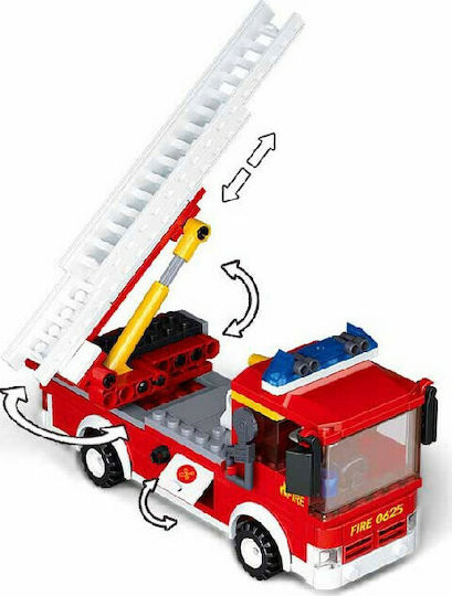 Sluban Building Blocks Ladder Truck for 6+ Years 269 Pieces