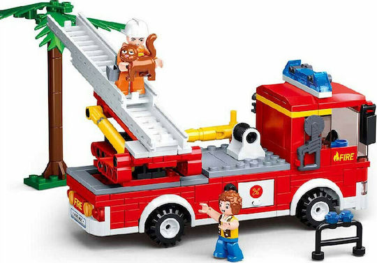 Sluban Building Blocks Ladder Truck for 6+ Years 269 Pieces