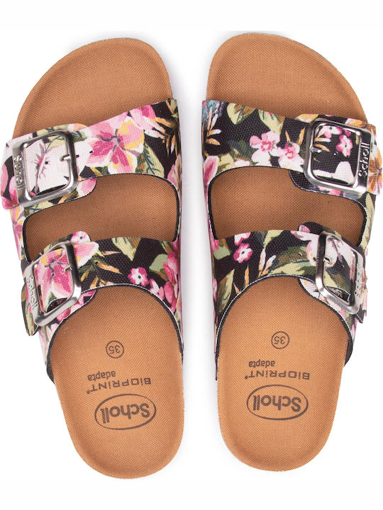 Greeny Malaren Women's Flat Sandals Anatomic in Black Color
