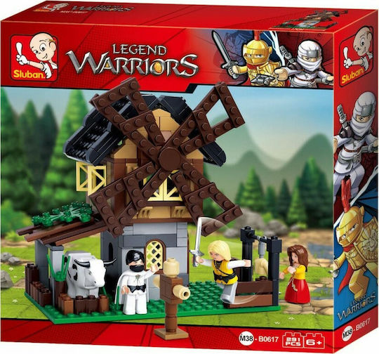 Sluban Building Blocks Windmill for 6+ Years 291 Pieces