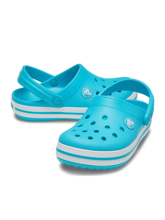 Crocs Crocband Children's Anatomical Beach Clogs Light Blue