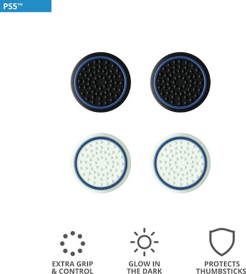 Trust GXT 266 Thumb Grips για PS5 σε Πολύχρωμο χρώμα