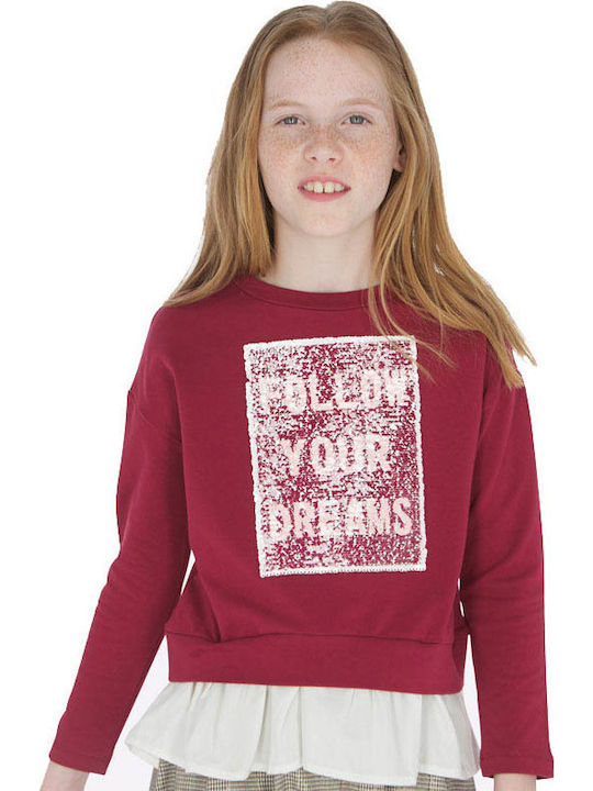 Mayoral Kinder Sweatshirt Burgundisch