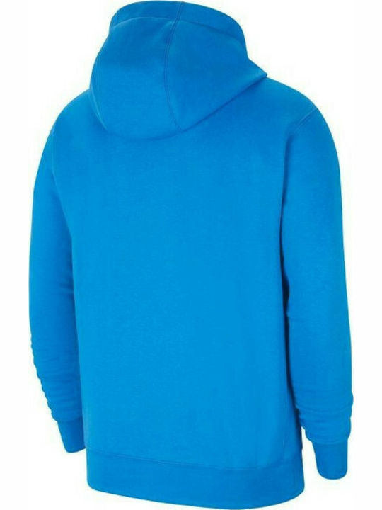 Fleece Kids Sweatshirt with Hood and Pockets Light Blue Park 20