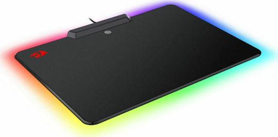 Redragon Epeius Hard P009 Гейминг Мишка Подложка Средна 358мм с RGB Осветление Черен