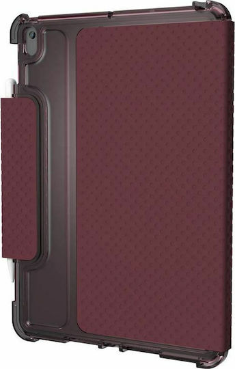 UAG U Lucent Flip Cover Ανθεκτική Aubergine Rose (iPad 2019/2020/2021 10.2'')