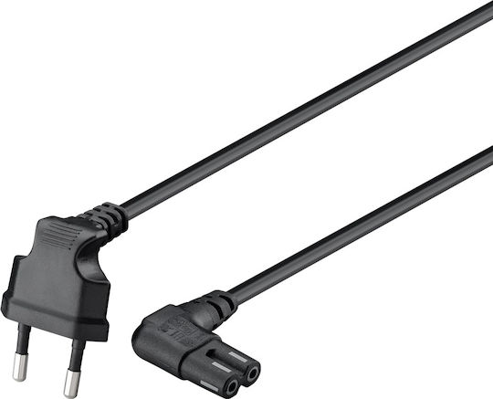 Goobay Euro - IEC C7 Kabel 5m Schwarz (97355)