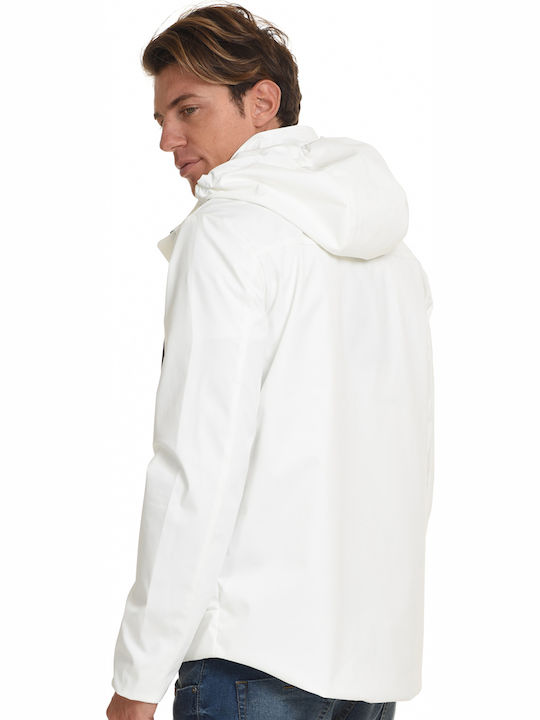 Splendid Men's Winter Jacket Windproof White