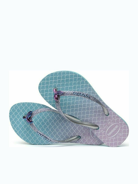 Havaianas Kids Flip Flops Multicolour Slim Glitter II