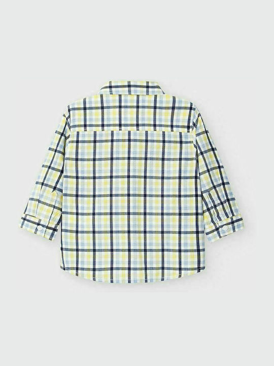 Mayoral Kids Checked Shirt Multicolour