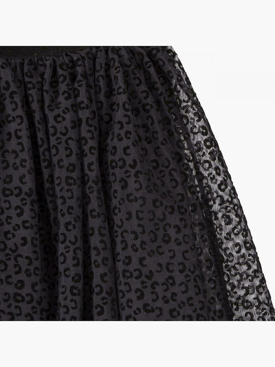 Kinder Tutu Rock aus Tüll Schwarz