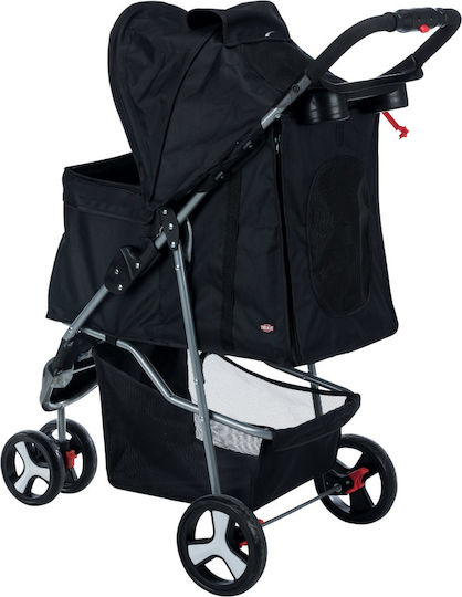 Trixie Buggy Dog/Cat Carrying Black Stroller for 15kg Pets L47xW80xH100cm