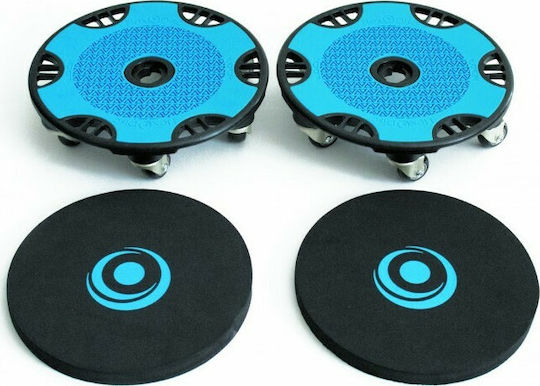 Flex Disc Мини 2 Бройки Съвет За Баланс Син С Диаметър 25.4см 2 Бройки