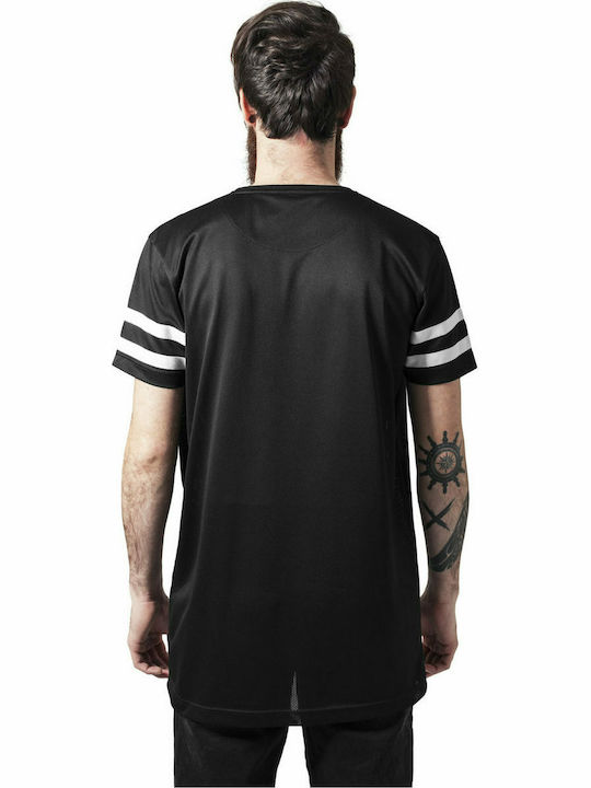 Urban Classics TB1236 T-shirt Bărbătesc cu Mânecă Scurtă Negru