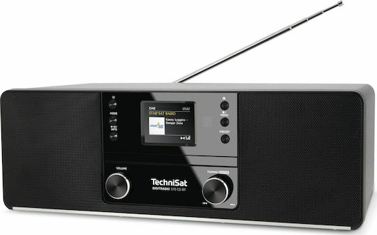 Technisat Sistem audio 2 DigitRadio 370 0000/3948 10W cu CD Player și Bluetooth Negru