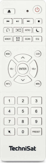 Technisat Аудиосистема 2 DigitRadio 370 0001/3948 10W с CD Player и Bluetooth Бял