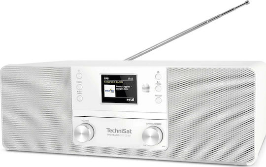 Technisat Аудиосистема 2 DigitRadio 370 0001/3948 10W с CD Player и Bluetooth Бял