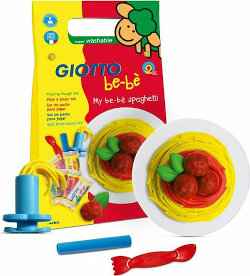 Giotto Πλαστελίνη - Παιχνίδι My Bebe Spaghetti για 2+ Ετών