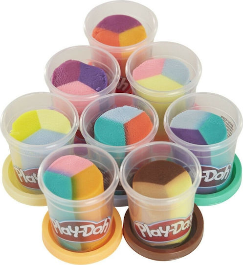 Hasbro Play-Doh Knete - Spiel-Set Crazy Cuts Stylist Hair Salon für Alter 3+ 8 Stück
