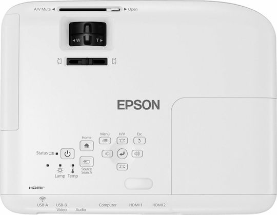 Epson EB-FH06 V11H974040 3D Projector 3LCD Full HD Standard Lamp with Built-in Speakers White