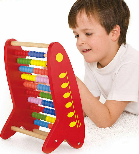 Viga Toys Άβακας Αριθμητήριο Abacus made of Wood for 3+ years Years Old