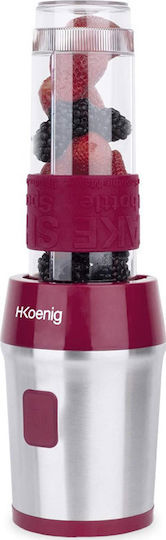 HKoenig SMOO Blender With Plastic Jug 570 ml 300W Pink