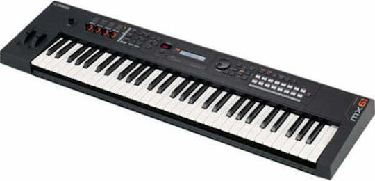 Yamaha Sintetizator MX-61 II cu 61 Taste Standard Touch Negru