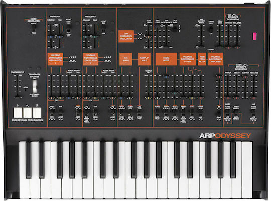 ARP Synthesizer Odyssey με 37 Πλήκτρα Τυπικής Αφής Μαύρο