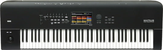 Korg Synthesizer Nautilus 73 mit 73 Dynamisch Tasten Schwarz