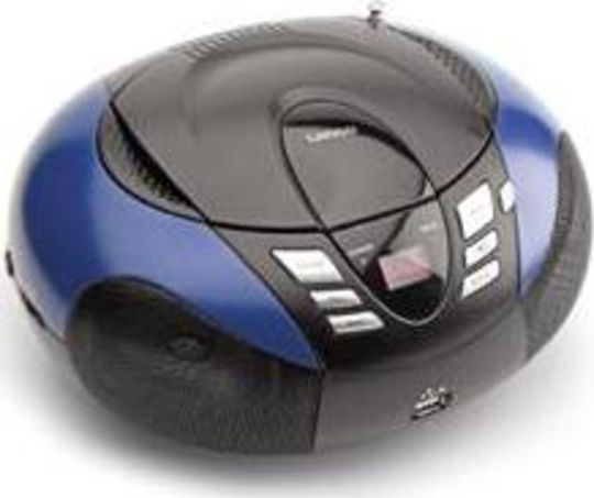 Lenco Φορητό Ηχοσύστημα με CD / MP3 / USB / Ραδιόφωνο Μπλε