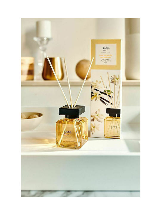 iPuro Αρωματικό Χώρου με Sticks Essentials Soft Vanilla 019314 100ml