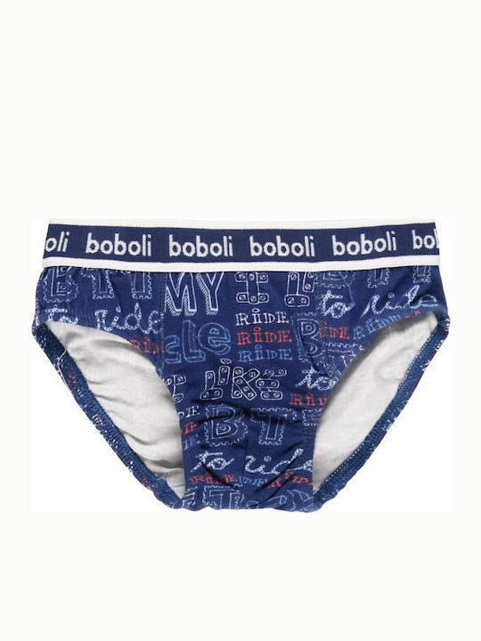 Boboli Παιδικό Σετ με Βρακάκια Μπλε 3τμχ Boboli Παιδικό Σετ με Βρακάκια Μπλε 3τμχ