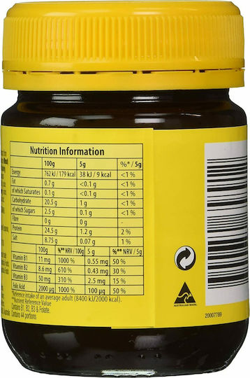 Vegemite Întindere de Pâine Pastă din drojdie de orz și grâu 220gr