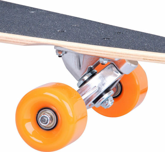 inSPORTline Worker Skully Complete Longboard 8.66" Brown