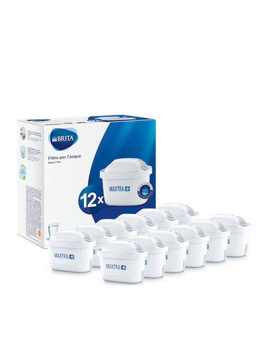 Brita Water Filter Replacement for Pitcher made of Activated Carbon Maxtra+ 12pcs