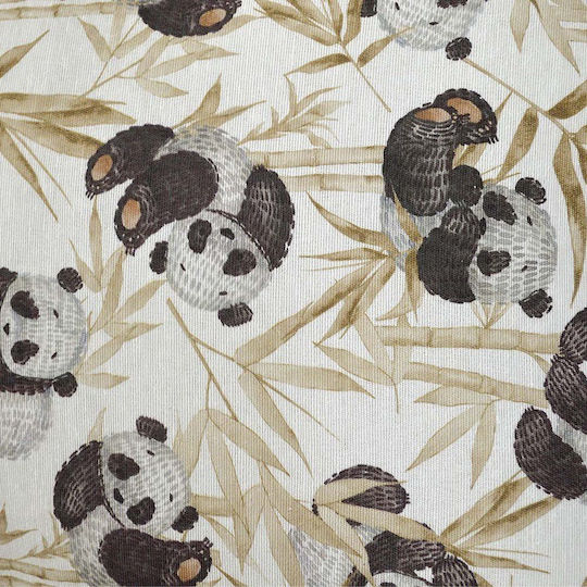 Lino Home Zierkissen Panda Bär 45x45cm
