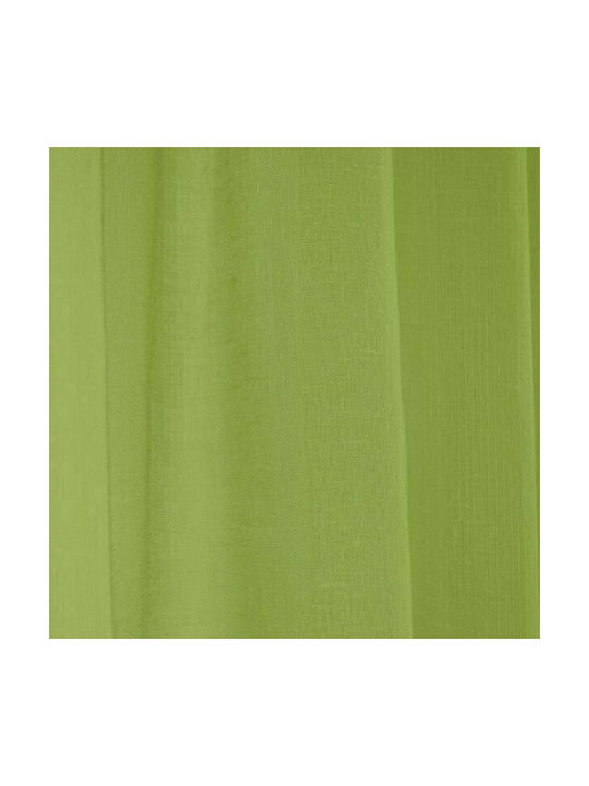 Lino Home Perdea cu Coafură Line 708 Verde 145x295buc