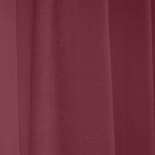 Lino Home Перде с Плик с Писалка Line 402 Бордо 145x295см