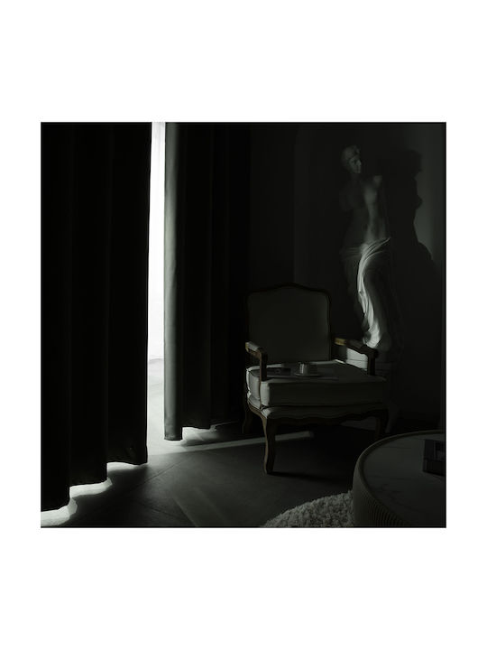 Beauty Home Κουρτίνα Συσκότισης με Τρουκς Ανθρακίτης 140x270εκ.