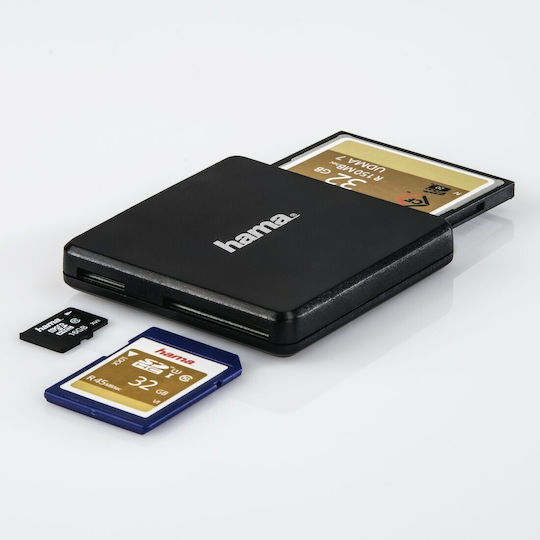 HAMA Card Reader USB 3.0 για SD/microSD/CompactFlash