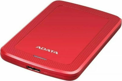 Adata HV300 USB 3.1 Εξωτερικός HDD 1TB 2.5" Κόκκινο