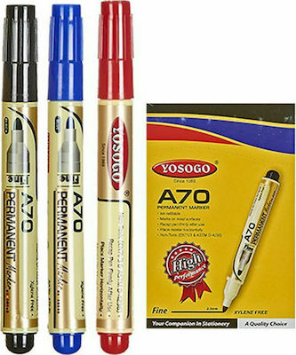 Justnote Yosogo Permanent Marker 2.5mm Black