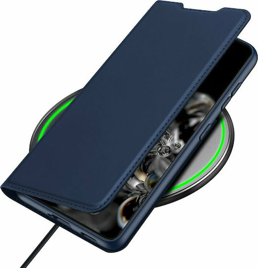 Dux Ducis Skin Pro Book Synthetic Leather Blue (Galaxy S21 Ultra)