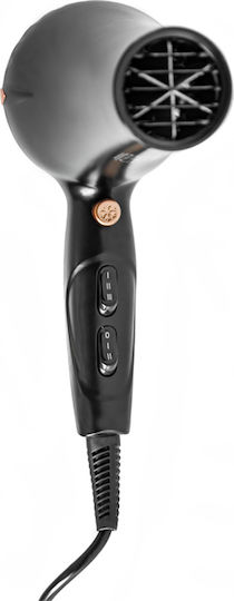 Adler Πιστολάκι Μαλλιών 2000W Black Bronze