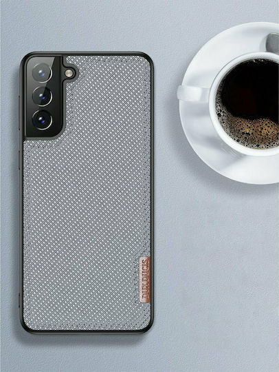 Dux Ducis Fino Back Cover Σιλικόνης / Υφασμάτινο Μπλε (Galaxy S21+ 5G)