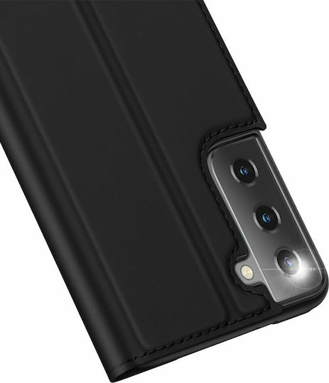 Dux Ducis Skin Pro Book Δερματίνης Μαύρο (Galaxy S21+ 5G)