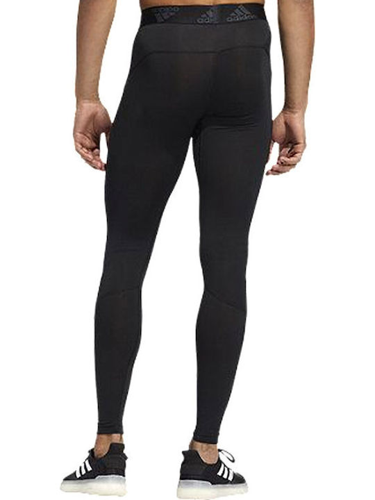 adidas Techfit Ανδρικό Αθλητικό Κολάν Compression Μακρύ Μαύρο