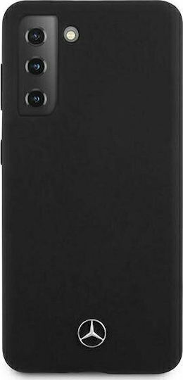 Mercedes-Benz Silicone Line Back Cover Σιλικόνης Μαύρο (Galaxy S21 5G)