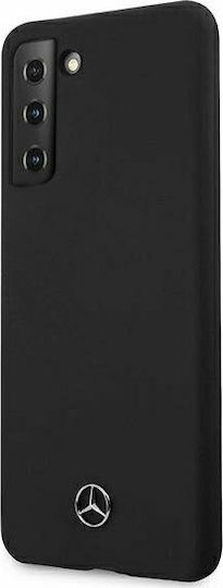 Mercedes-Benz Silicone Line Back Cover Σιλικόνης Μαύρο (Galaxy S21+ 5G)